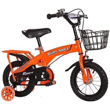 Imagem de Bicicleta Infantil Para Meninos E Meninas Estilo Livre 12 14 16 18 Polegadas Com Rodas De Treinamento Em Flash E Cesta Para Crianças De 2 A 9 Anos, 16 18 20 Com Suporte Para Bicicleta Infantil,Lar