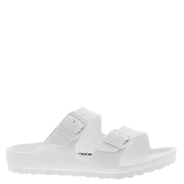 Imagem de Birkenstock Sand lia infantil Arizona EVA, Branco, 8-8.5 Narrow Toddler