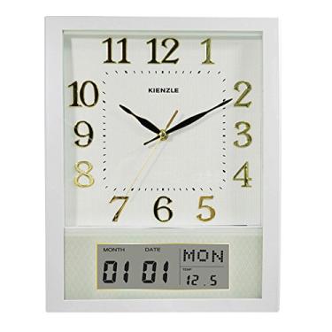 Imagem de Relógio De Parede Exclusive Line 09 com mecanismo silencioso Kienzle 36x28cm (Branco)