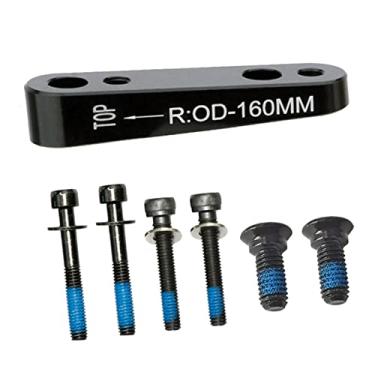 Imagem de Newmind Adaptador de disco para bicicleta Suporte de freio a disco de bicicleta Repalcement de quadro de calibração - Parte traseira