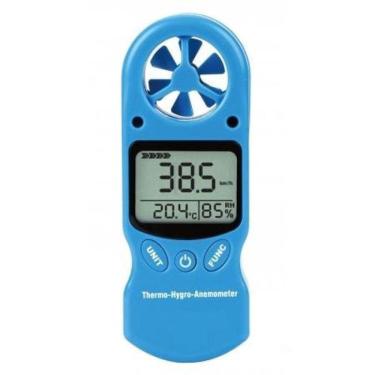 Imagem de Termo-higro-anemômetro INS-1350 | Mede T/U/V | LCD Tripla