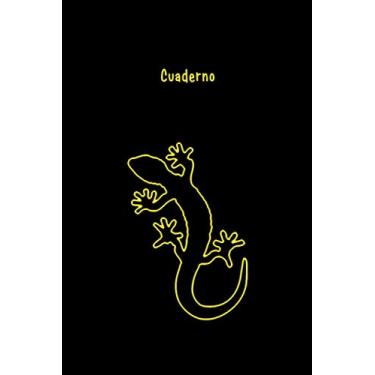 Imagem de Práctico cuaderno, bloc de notas y planificador para los fans de geco: 120 páginas con líneas con espacio para sus notas y apuntes - idea de regalo ... aficionados a los gecos, lagartos y reptiles