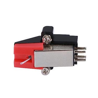 Imagem de Cartucho Stylus com agulha de vinil LP, agulha de cerâmica de substituição para a maioria dos toca-discos