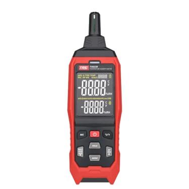 Imagem de Daconovo TA622B Medidor digital de umidade de temperatura portátil de alta precisão Termômetro digital de ponto de orvalho Termômetro de temperatura de bulbo úmido Higrômetro de temperatura ambiente