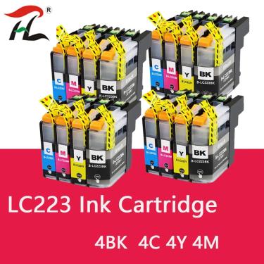 Imagem de Cartucho de tinta da impressora Brother  LC223  LC 223  DCP-J562DW  J4120DW  MFC-J480DW  J680DW