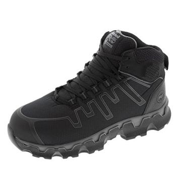 Imagem de Timberland PRO Sapato masculino Powertrain Sport Mid Alloy Toe EH Industrial & Construction, Preto, 9.5