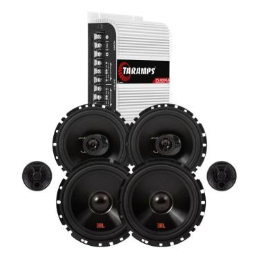 Imagem de Módulo Taramps TS400x4 Fio + Kit 2 Vias 6  JBL FLEX4 62VFX55 110W + Par 6TRFX55 110W