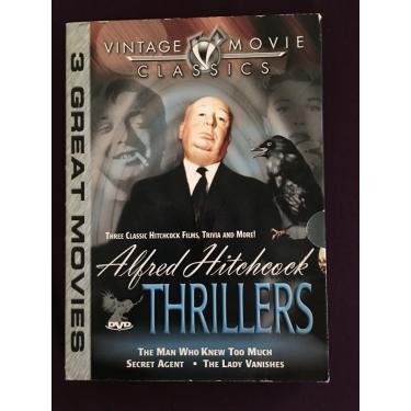 Imagem de Alfred Hitchcock Thrillers - The Man Who Knew Too Much/Secret Agent/The Lady Vanishes