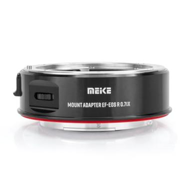 Imagem de Meike EFTR-0.71X Adaptador de montagem de lente Booster de velocidade 0,71x conversor de montagem de lente de redução focal Speedbooster para lentes Canon EF Mount para câmeras Canon APS-C EOS R7 R10