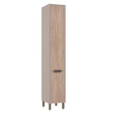 Imagem de Paneleiro Simples 40cm 2 Portas Stylo Luciane Móveis Cinammon-cumaru