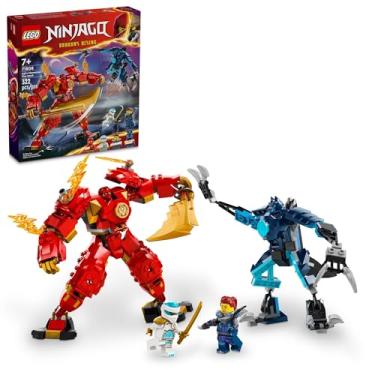 Imagem de LEGO Set Ninjago 71808 Robô do Fogo Elemental do Kai 322 peças