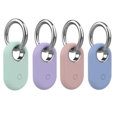 Imagem de Capa Case Chaveiro Compatível com Smarttag2 Da Samsung Galaxy Android Rastreador Suporte e Proteção (azul claro)