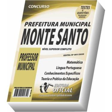 Imagem de Apostila Prefeitura De Monte Santo De Minas - Professor Municipal - Cu