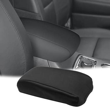 Imagem de INTGET Capa de apoio de braço para console central de carro para Jeep Grand Cherokee 2011-2020 2021, acessórios para descanso de braço, protetor de tampa de console para capa de console Grand Cherokee (Neoprene)
