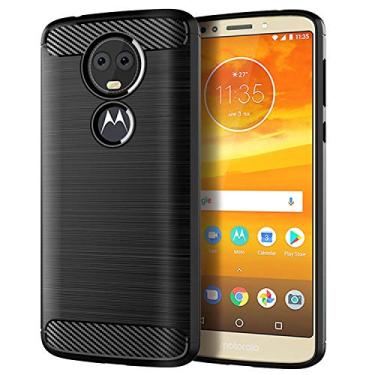Imagem de Capa para Moto E5 Plus, sensação macia, proteção total, anti-arranhões e impressões digitais + capa de celular resistente a arranhões para Moto E5 Plus