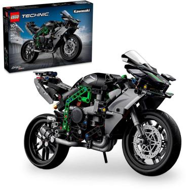 Imagem de Lego Technic Motocicleta Kawasaki Ninja H2R 42170 643pcs