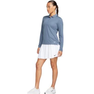 Imagem de Nike Camisa polo feminina Dri-Fit de manga curta Victory Golf Fúcsia cósmica extragrande, Azul difuso 491, GG