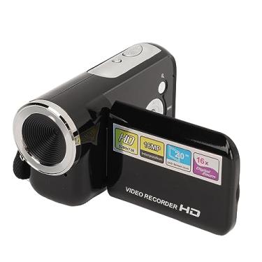 Imagem de Câmera Digital Portátil 1080P HD 16MP, Filmadoras Com Câmera de Vídeo Com Zoom de 16x, Tela LCD de 2 Polegadas, Temporizador Automático, Gravação de Vídeo Vlogging DV Câmera