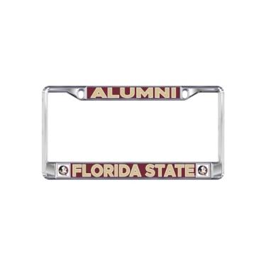 Imagem de Decorvo Moldura de placa de licença Florida State Alumni - Acessório de carro e caminhão Florida State Seminoles