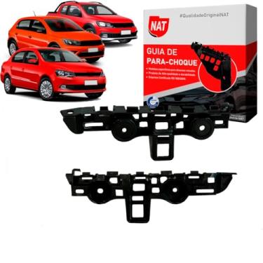 Imagem de Suporte Guia Parachoque Saveiro G7 2017 Até 2018 Dianteiro (Lado Esquerdo)