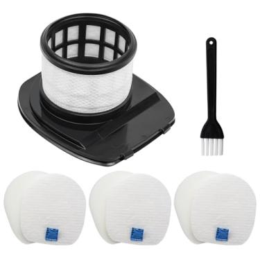 Imagem de VIEWALL Filtro de substituição para aspirador sem fio Shark IX140 IX141 IX142 IX144 IZ140 IZ141 IZ142 IZ242 WZ140 WZ240 UZ145 UZ155 QZ140 Pet Cordless Stick, parte 616FJ140 & 617 FJ140 (1 HEPA + 3