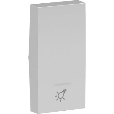 Imagem de Tecla P/ Interruptor/Pulsador Simbolo Lâmpada 1 Módulo Alumínio Orion Cód. S71201274 – Schneider