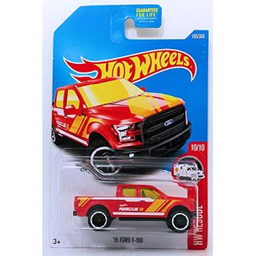 Imagem de Hot Wheels Caminhão 2017 HW Rescue '15 Ford F-150 Vermelho, 1:64, Crianças a partir de 12 anos (unissex)