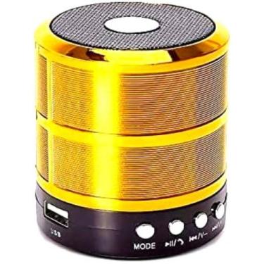 Imagem de Caixa De Som 887 Portátil Bluetooth Sem Fio com Rádio FM SD USB - LOJA