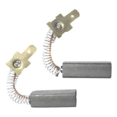 Imagem de Escova Carvão Lavadora Wap Ousada Plus 2200 - 02 Pares - RJ Peças