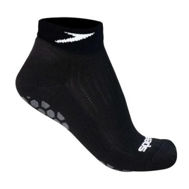 Imagem de Meia Speedo Anti-Derrapante - Unissex, Preto fosco, M