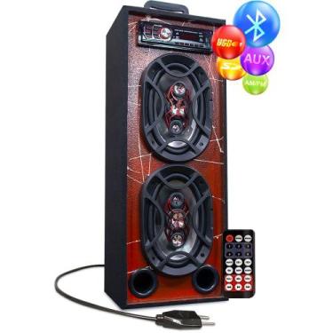 Imagem de Caixa Som Bluetooth Usb Ativa Amplificada Taramps Bravox 6x9 - OESTESO