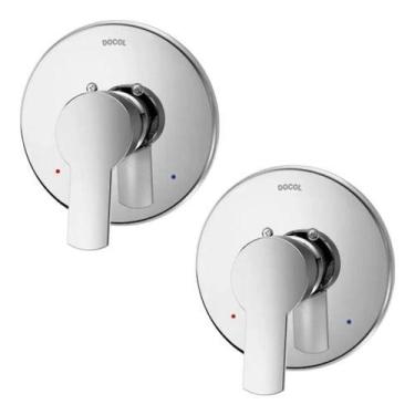 Imagem de Kit 2 Peças Acabamento Monocomando Chuveiro Chess/gali Docol