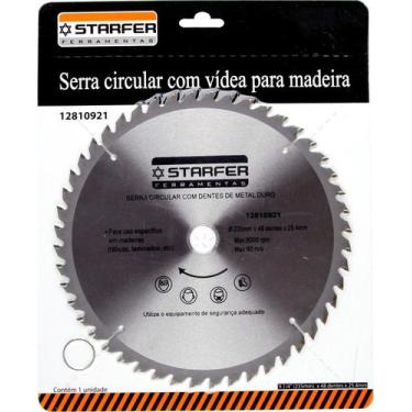 Imagem de Serra Circular Widea Starfer 9.1/4x48x25