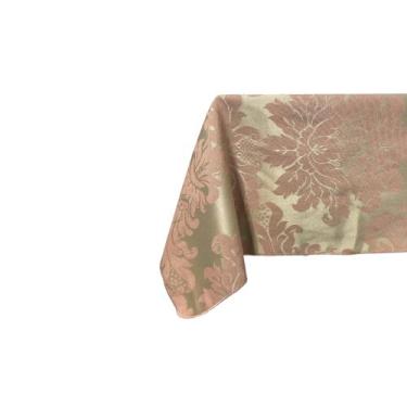 Imagem de Toalha de Mesa Retangular 6 e 8 Lugares Jacquard Medalhão - milleniade