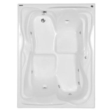 Imagem de Banheira Hidromassagem Astra Nobile Maggiore Luxo 180cmx130cmx53cm - 0
