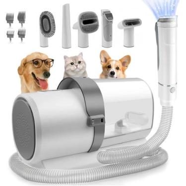 Imagem de Kit Aspirador de Pelos Pet Limpeza Para Cães e Gatos 7 em 1 Animais De