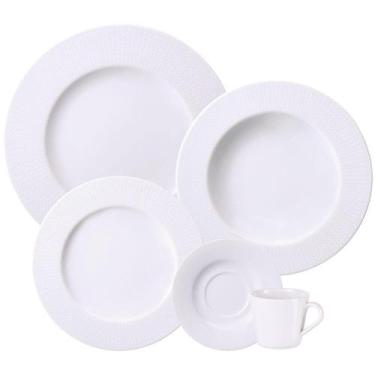 Imagem de Aparelho de Jantar Tramontina Mesh em Porcelana Decorada 20 Peças 9658