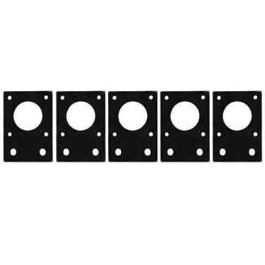 Imagem de Placa de Montagem de Motor de Passo para Série Nema 17 42, Placa de Montagem de Motor de Passo Linear-3D Acessórios para Impressora 5 Unidades de Alumínio para 17 Motores de