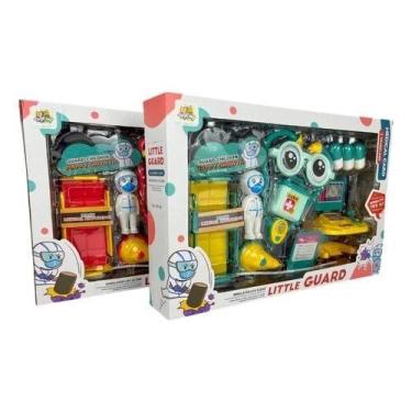 Imagem de Brinquedo Conjunto Médico Infantil  De Plástico Com Acessórios. - Toy 