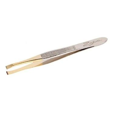Imagem de Pinça Zalike Professional Collection Ponta Reta 8202-D com 1 Unidade -