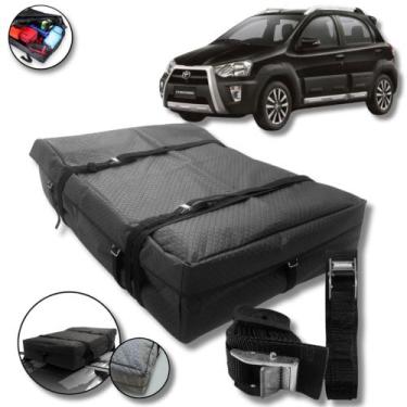 Imagem de Bolsa Maleiro Teto Impermeável + Cinta 175l Etios Cross - BR18