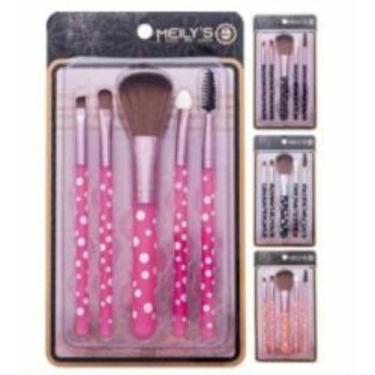 Imagem de Caixa Box com 12 Kit de  Pincéis para Maquiagem Teen - Meilys, MKP-540