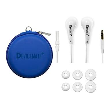 Imagem de Fones de ouvido intra-auriculares duráveis com fio para fones de ouvido - Melhores fones de ouvido para celular, smartphone, tablet, MP4, CD, DVD, notebook, notebook. Capa para fone de ouvido. Dispositivo SD 255, Cobalt Blue
