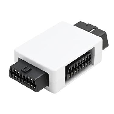 Imagem de iKKEGOL Adaptador divisor OBD2 Pocket completo de 16 pinos, 1 macho para 3 fêmeas, conector conversor de cabo OBD (branco)