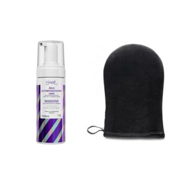 Imagem de Kit Skelt Água Dark Autobronzeador + Luva Bronze Duradouro