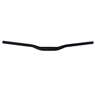 Imagem de Guidão  MTB Curvo Preto Fosco 700x31.8mm Aço - GTS