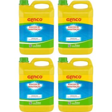 Imagem de 4 Genco Pool-trat Algicida Manutenção 5 Litros