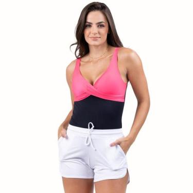 Imagem de Conjunto Kit Maiô Com Bojo + Short Com Ajustes Nas Laterais - HYPE MOD