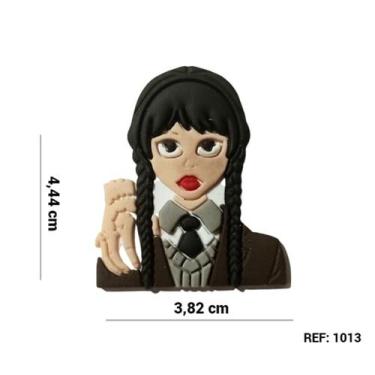 Imagem de Aplique emborrachado kit 10 unidades Wandinha REF:1013 - Rskids
