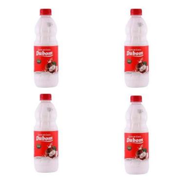 Imagem de Kit 5 Uni Leite De Coco Dubom 500ml - Armazém Real